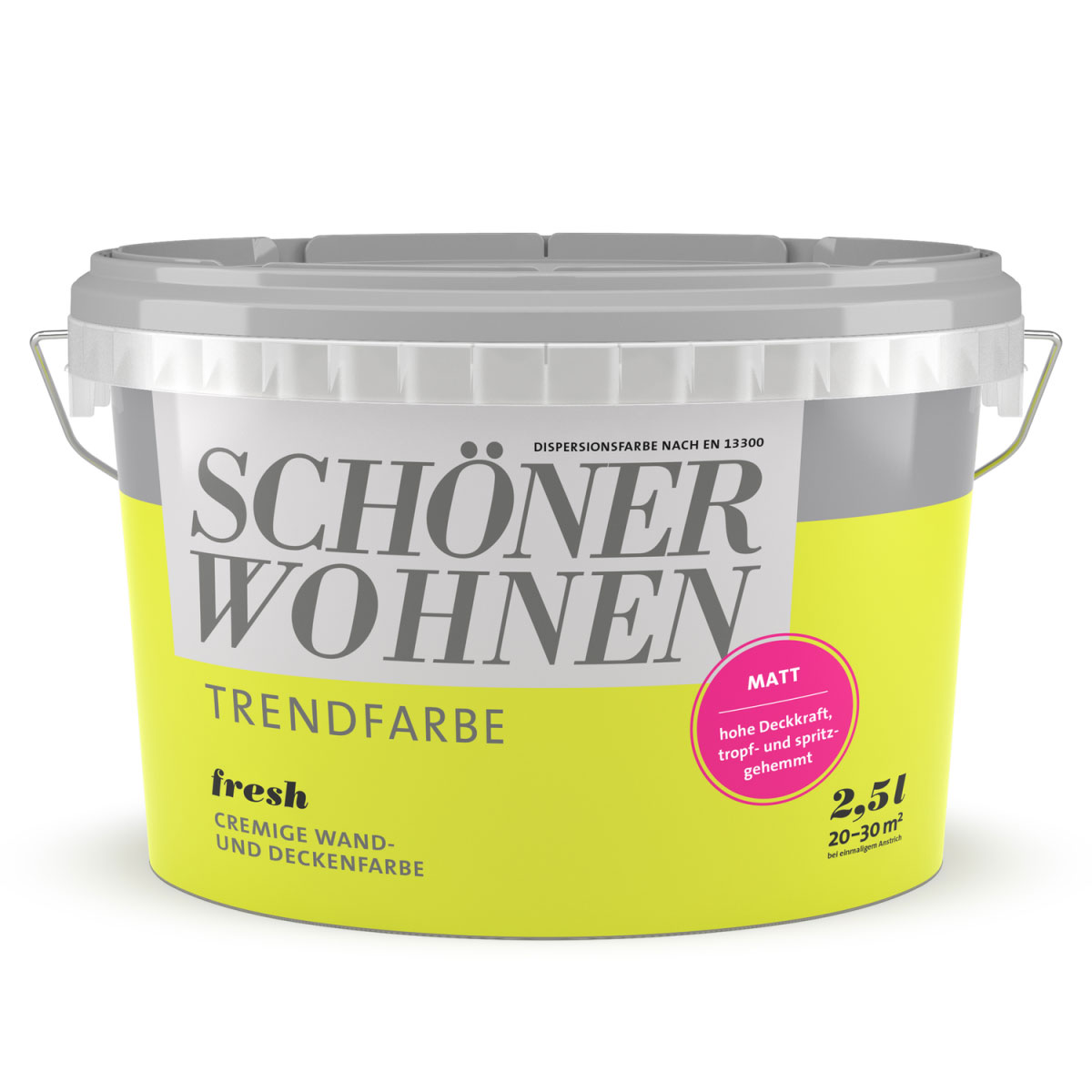 Schöner Wohnen Farbe Trendfarbe Fresh 2,5 L Matt