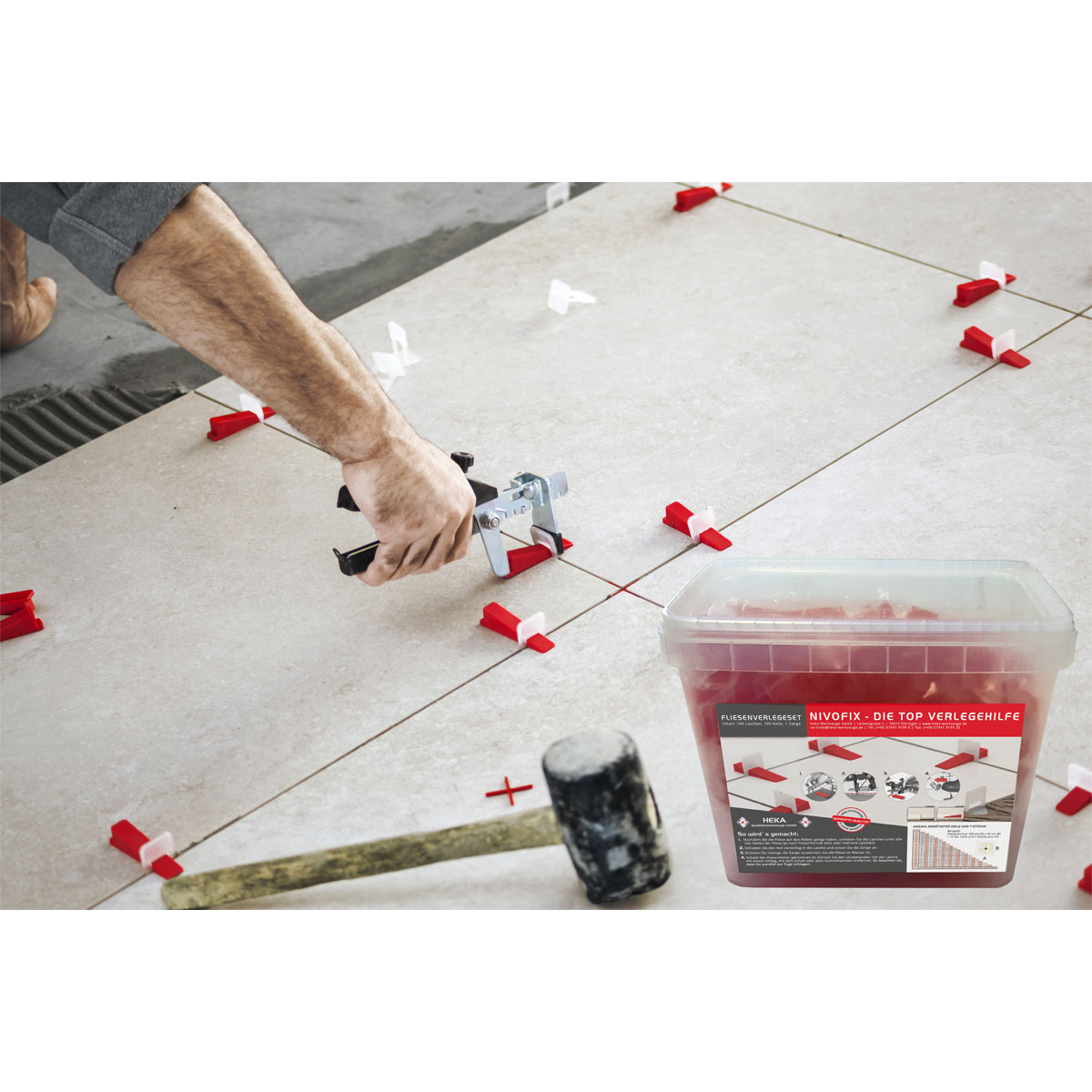 Fliesenverlege-Set 201-teilig