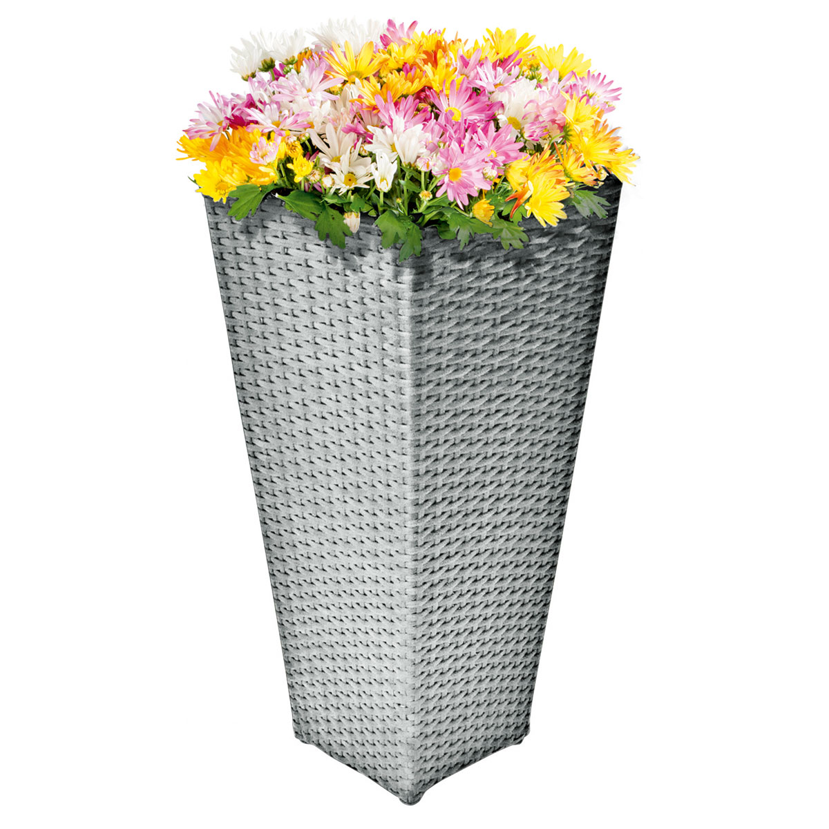 Haveson Rattangefäß Lotus 28 x 28 x 60 cm Bild 2