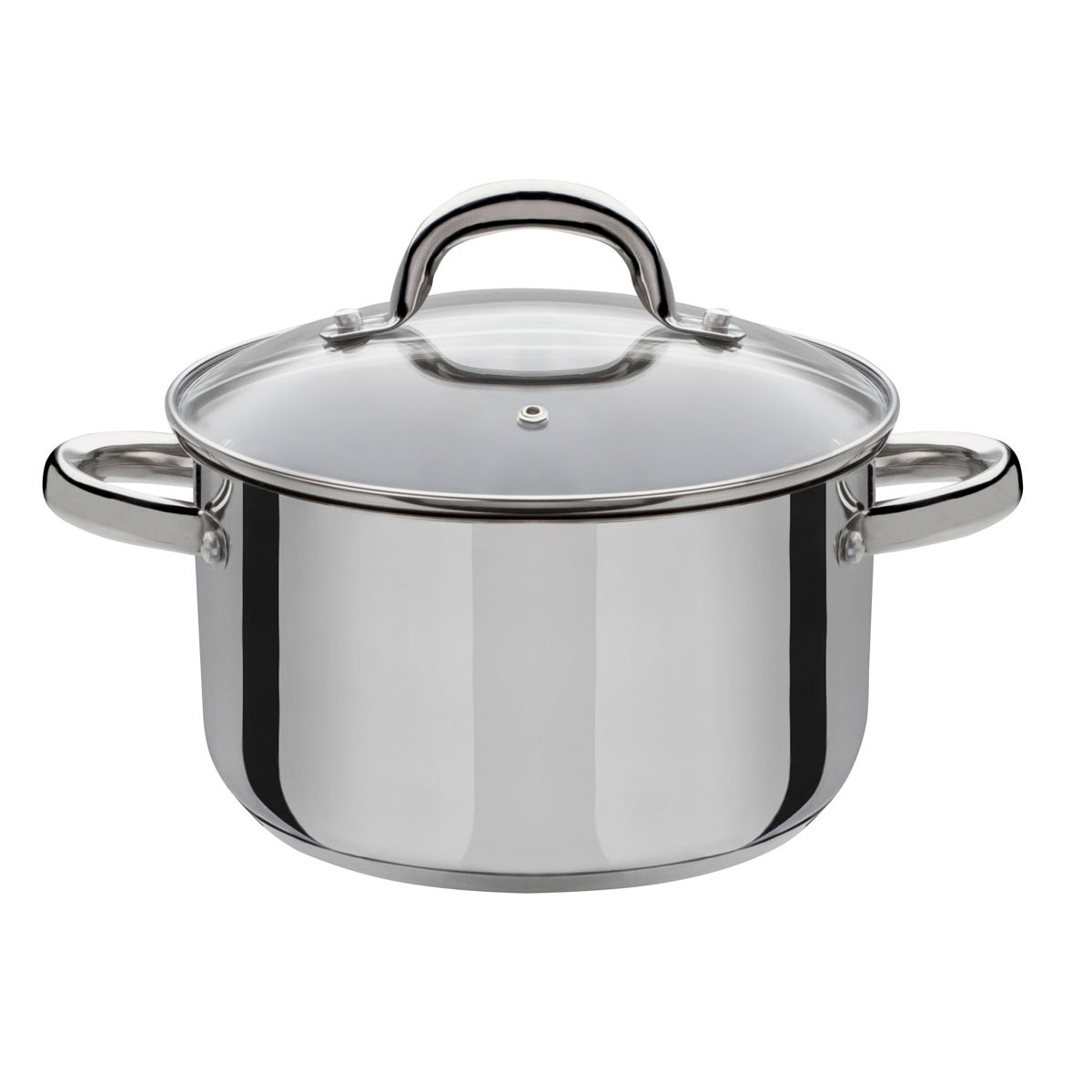 GSW Bratentopf Montreal mit Glasdeckel 20cm 3L