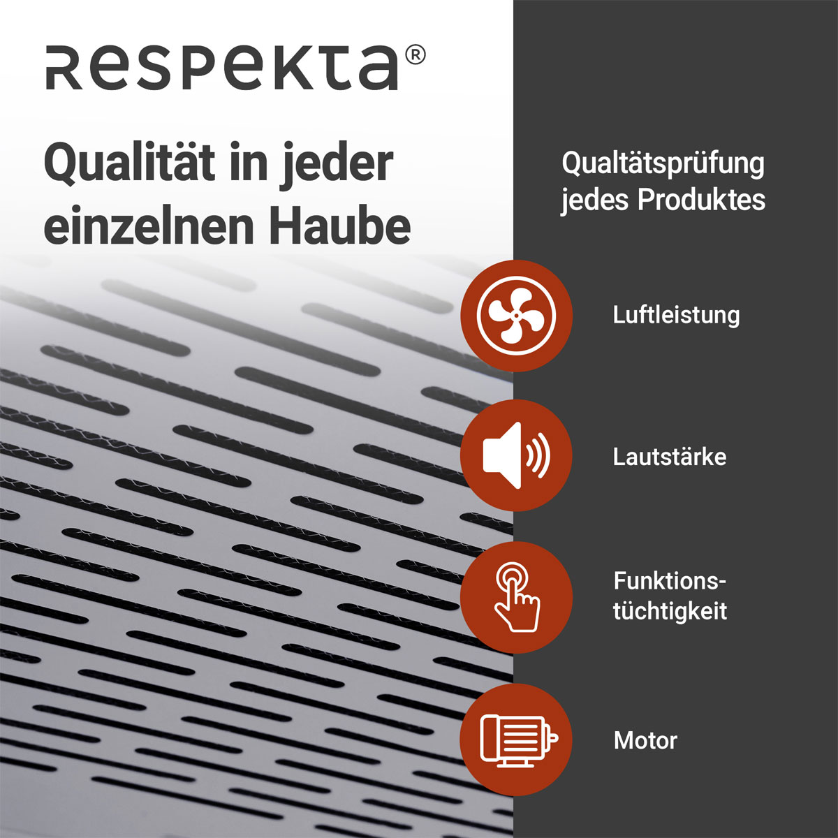 Respekta Suna Unterbauhaube DH540IXL 50 cm Edelstahl Bild 13