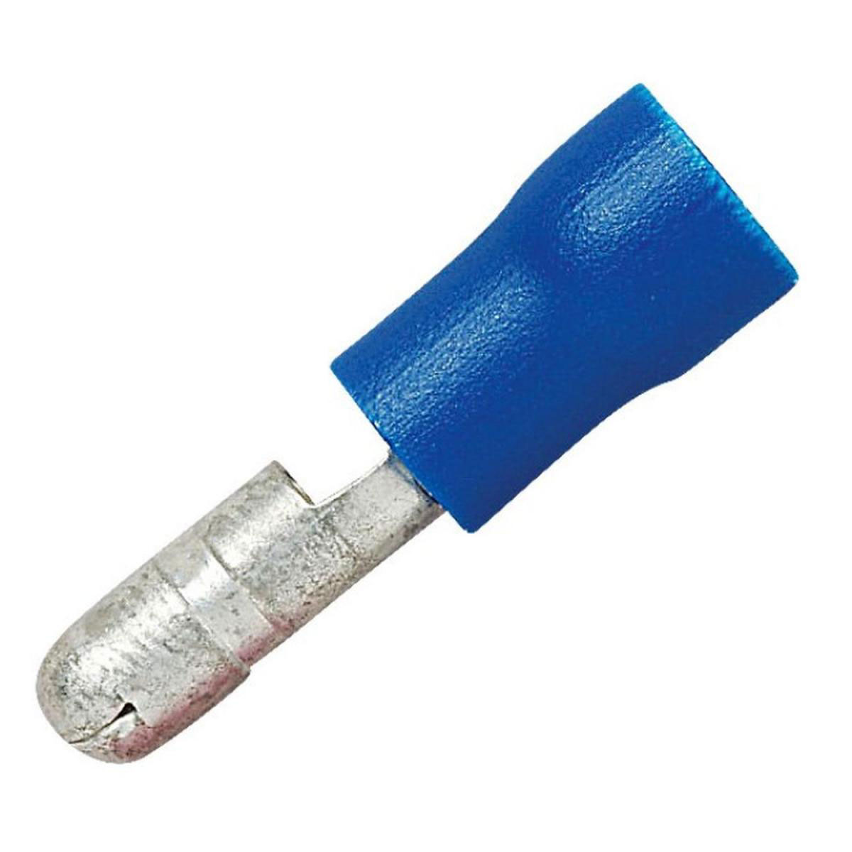 Rundstecker blau 1,5-2,5 mm 25 Stück Bild 1