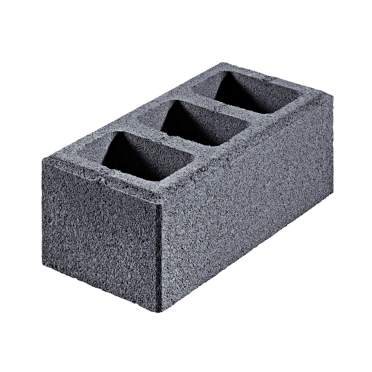 Lusit  Mini Vollstein Bellamur 40 x 20 x 16,5 cm grau anthrazit