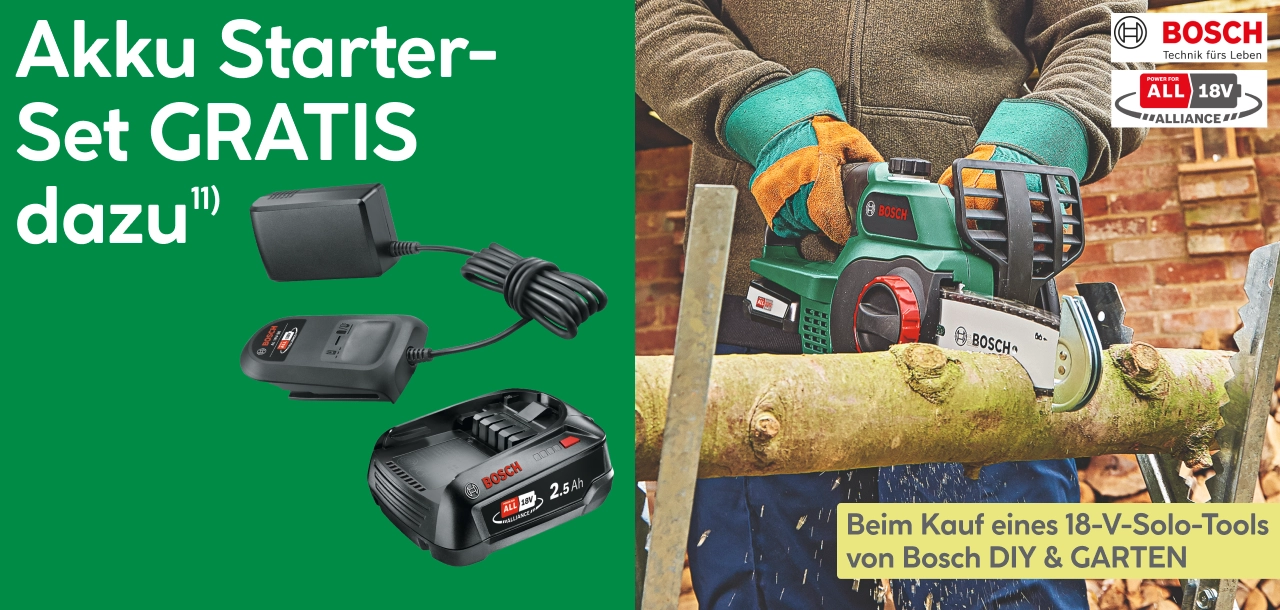 Akku Starter-Set GRATIS dazu