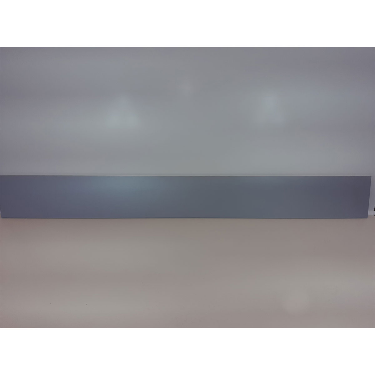 Moebelbauplatte Edelstahlgrau 2630x300x19 mm