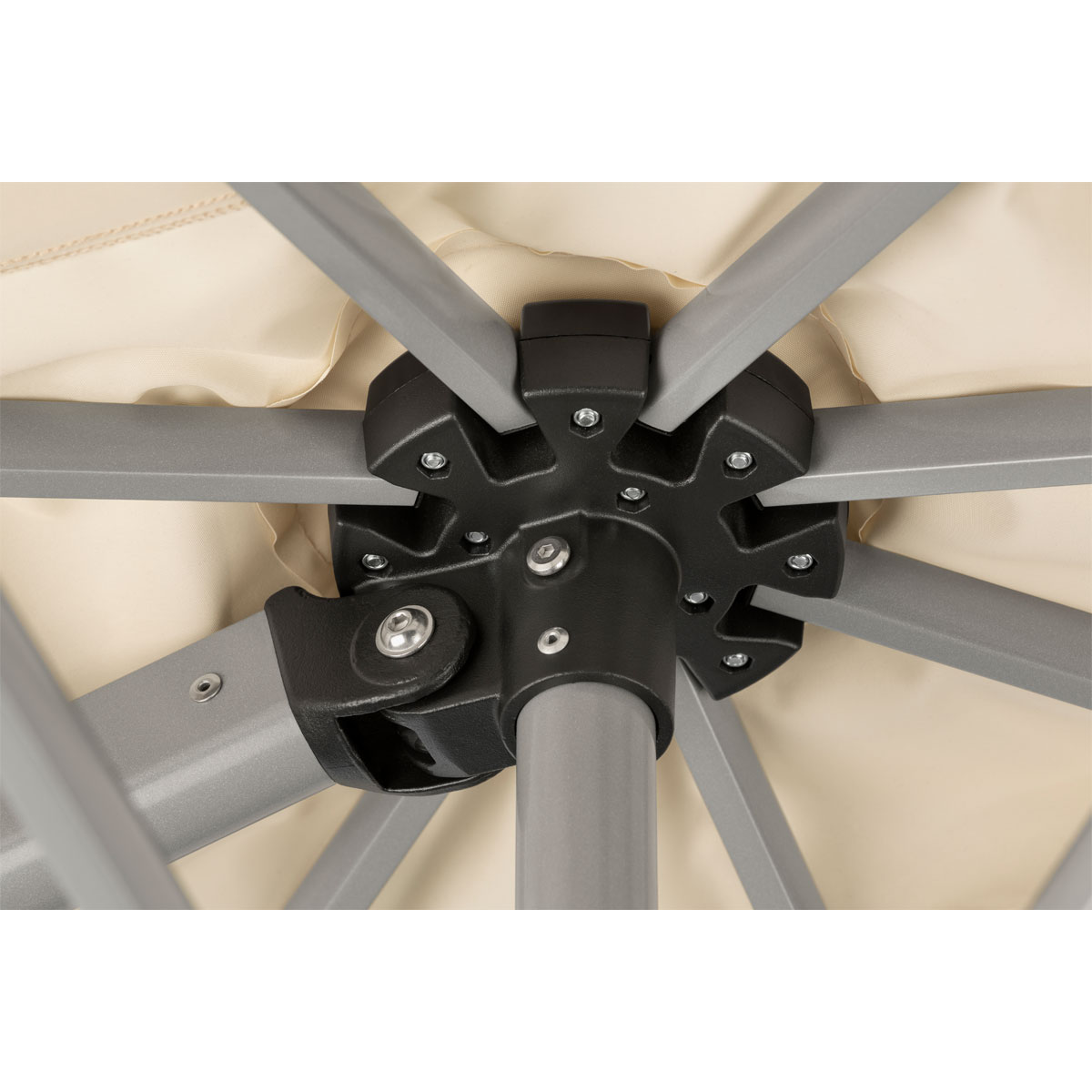 Schneider Schirme Ampelschirm Bermuda 260 x 350 cm natur Bild 8