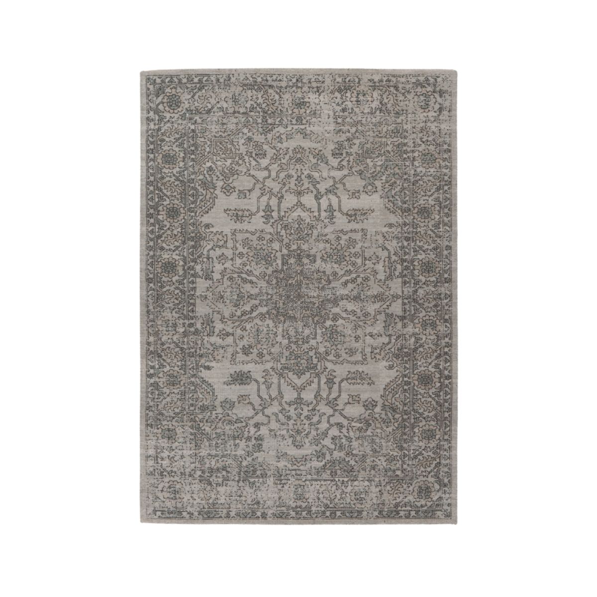 Perry 325 Grün / Taupe 160 x 230 cm