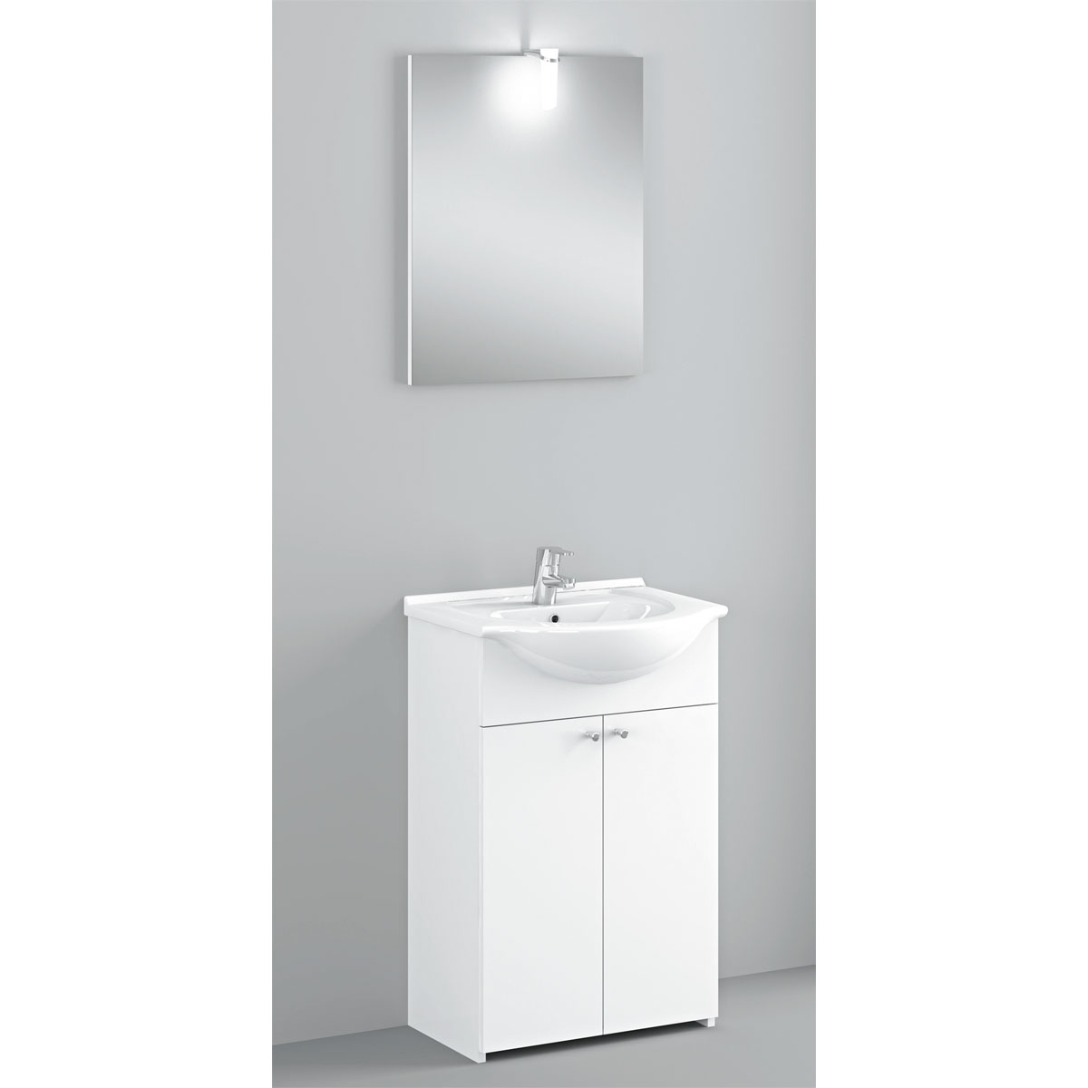 Valblue Badmöbel-Set Malibu weiß Bild 2