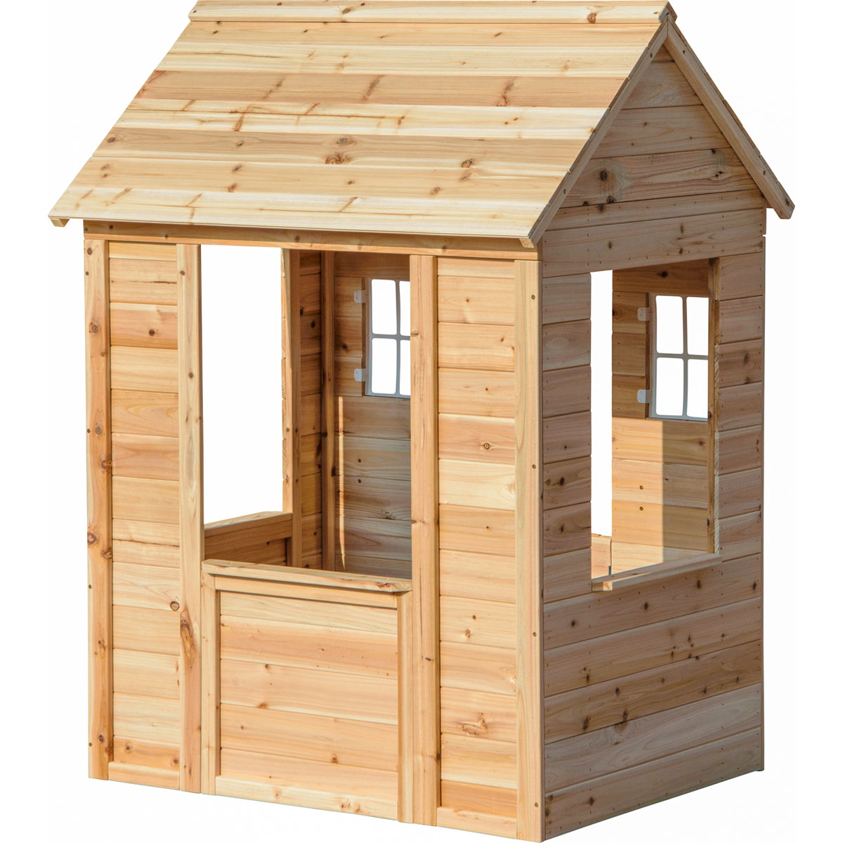 dobar Garten-Spielhaus 107 x 94 x 114,5 cm natur Bild 3