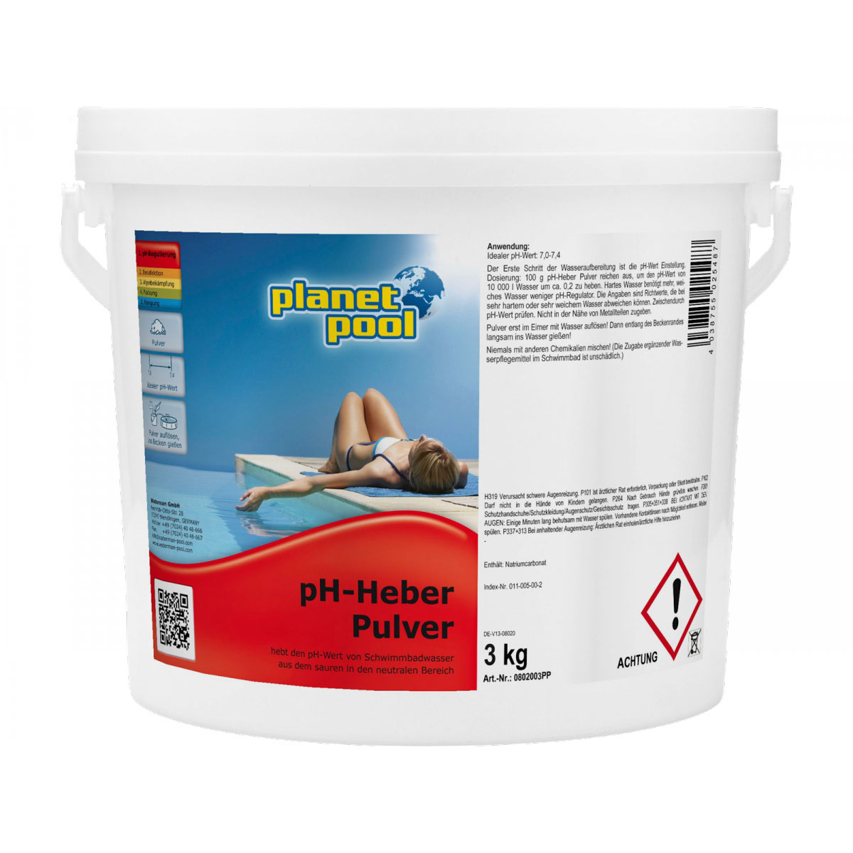 pH Heber Granulat 3kg