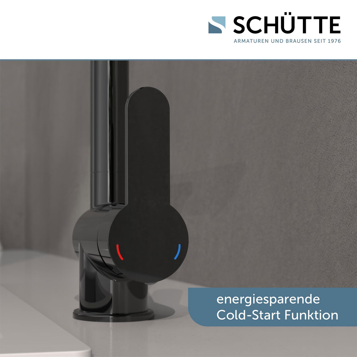 Schütte Schwenkbare Küchenarmatur Rio graphit glänzend Bild 8