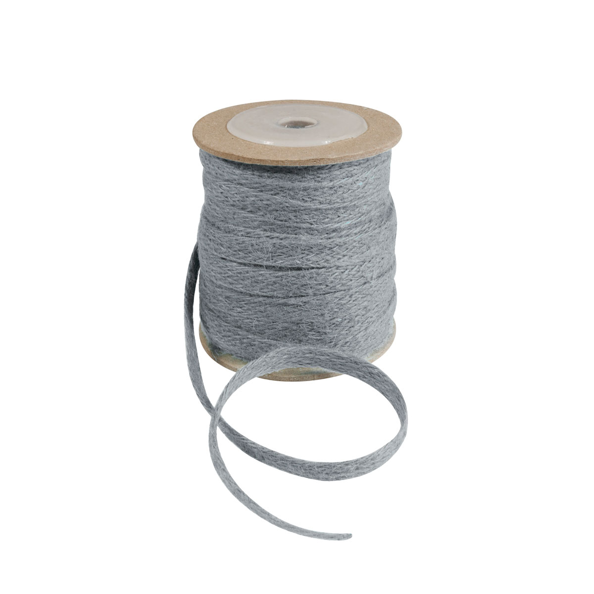 Jute Deko Band 1 cm x 20 m grau