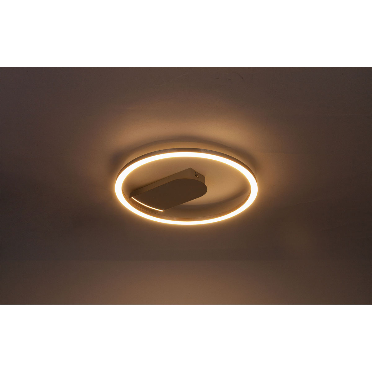 Flector LED-Deckenleuchte Grace 13W gebuerstet/Chrome 3000K Bild 2