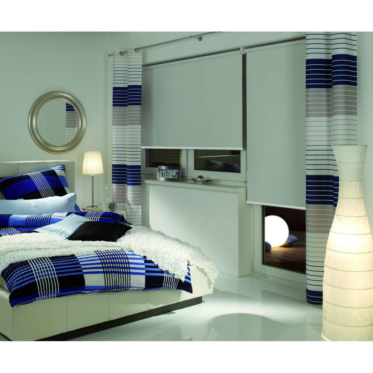 Gardinia Seitenzug-Rollo 82 x 180 cm weiß Bild 2