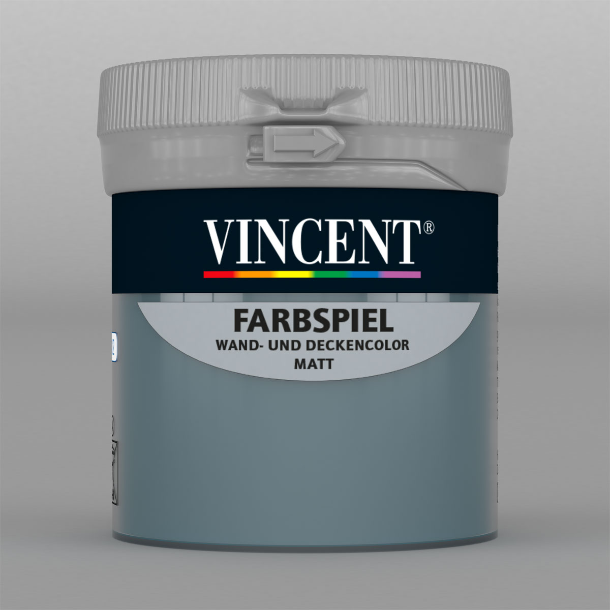 Vincent Farbspiel Petrol matt 75 ml