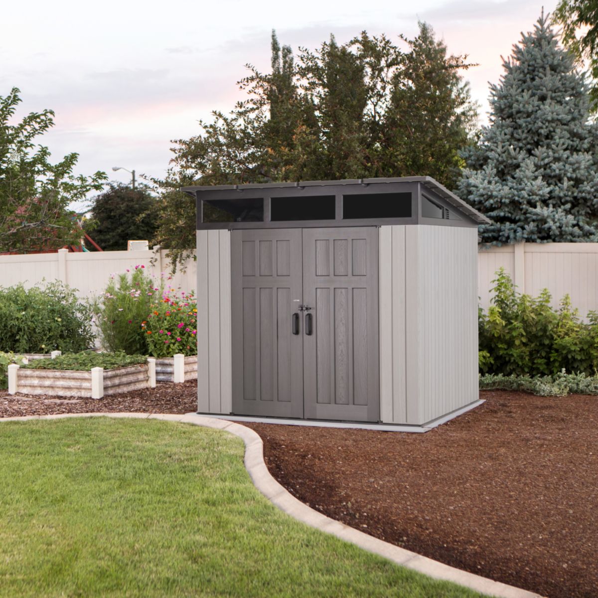 Lifetime Gerätehaus Merkur 254x254x237,2 cm Bild 10