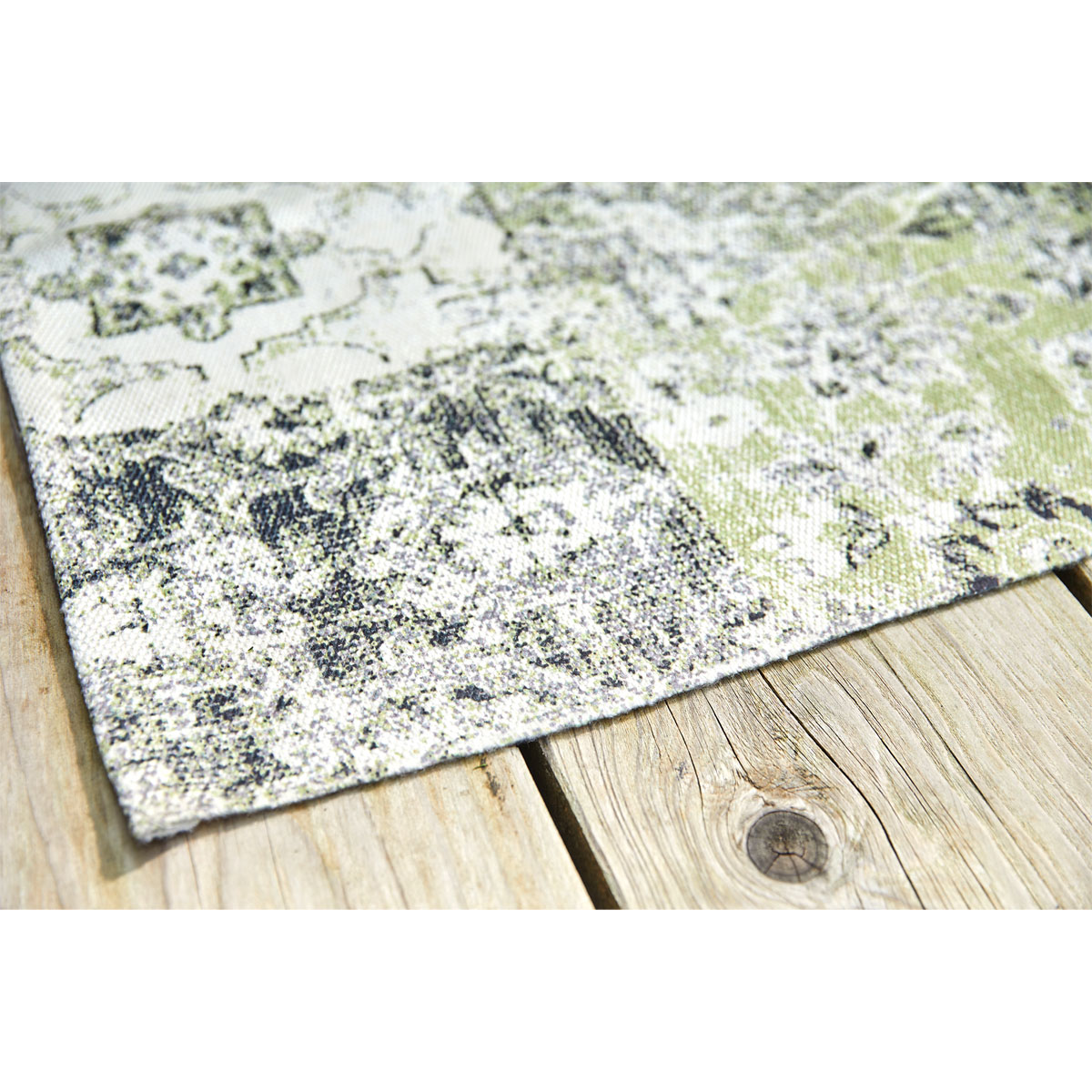 Haveson Outdoorteppich Deluxe grün/grau 120 x 180 cm Bild 3