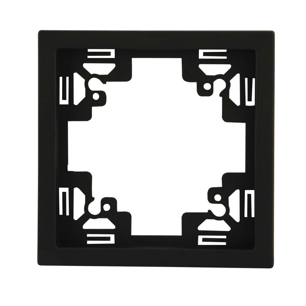 Abdeckrahmen Sao Paulo 1-fach anthrazit Serie 902