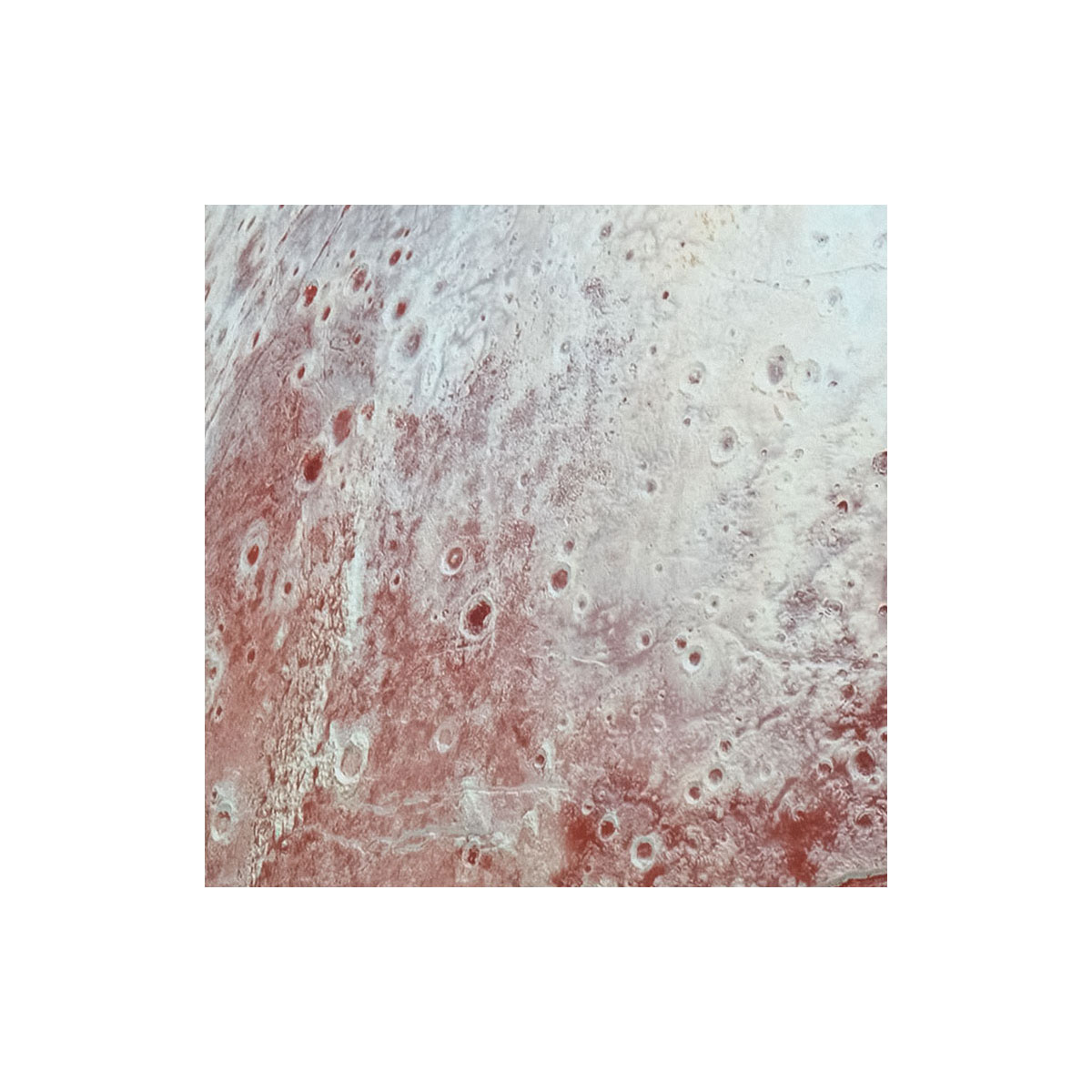 Komar  Selbstklebende Vlies Fototapete rund Pluto Durchmesser 125 cm Bild 7