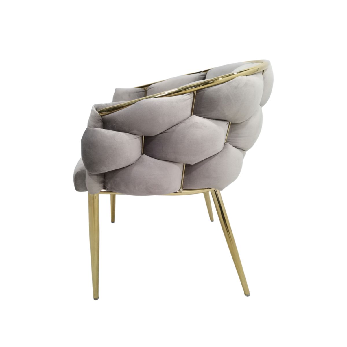 Stuhl Grace 125 2er-Set Braun gold Bild 3