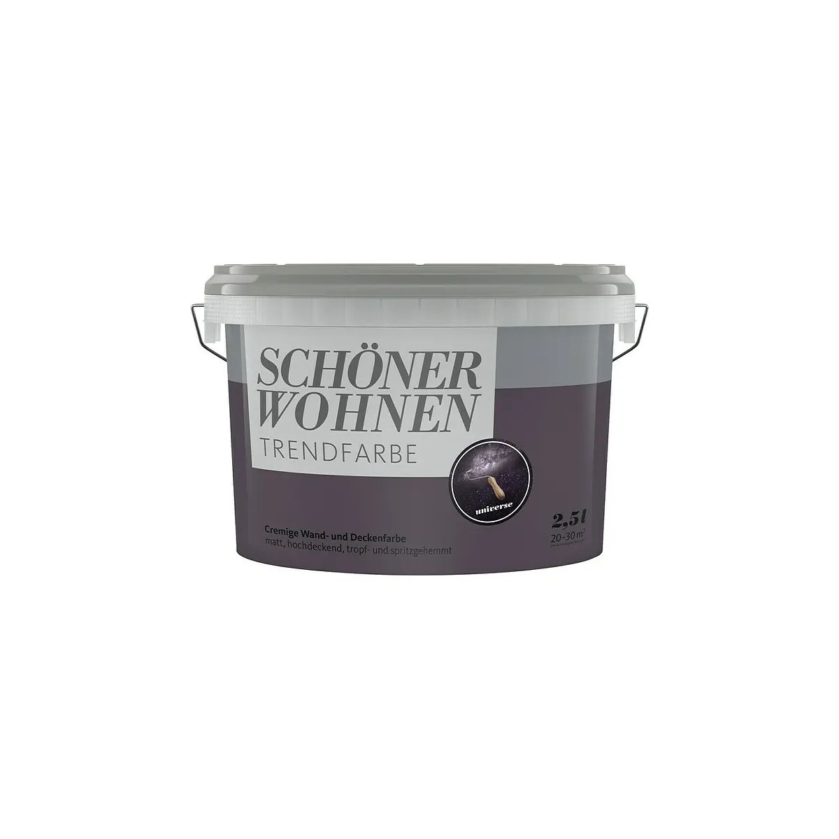 Schöner Wohnen Farbe Trendfarbe matt Universe 2,5l