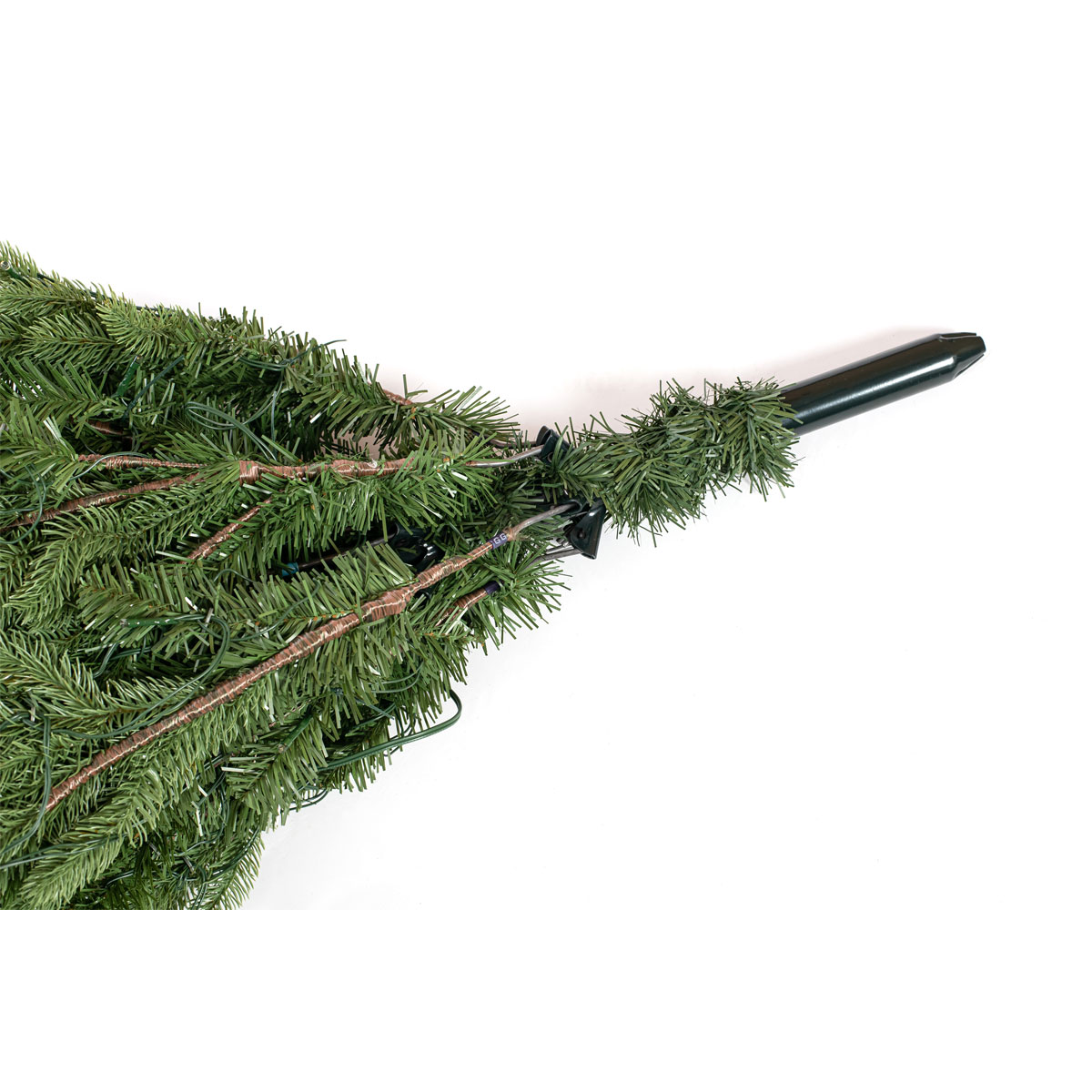 Künstlicher Weihnachtsbaum Roswell Kiefer inkl. LEDs 150 cm Grün Bild 6