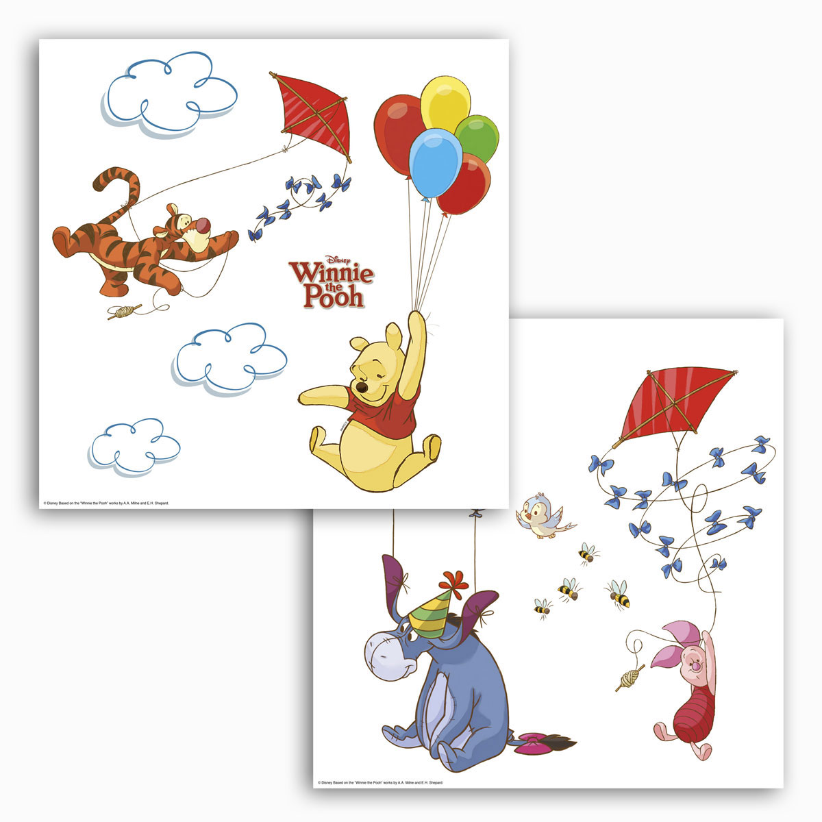 Komar  Fenstersticker Disney Window Winnie the Pooh 31x31 cm Bild 2