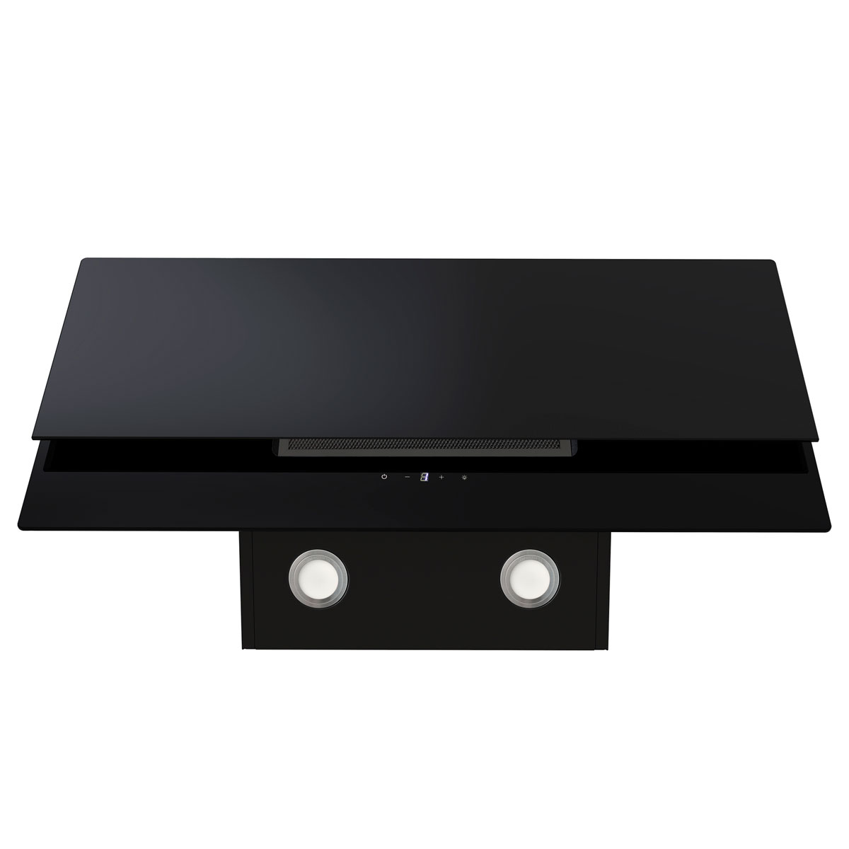 Respekta Nika Kopfreie Schräghaube CH66038-90SAM 90 cm Schwarz Bild 3