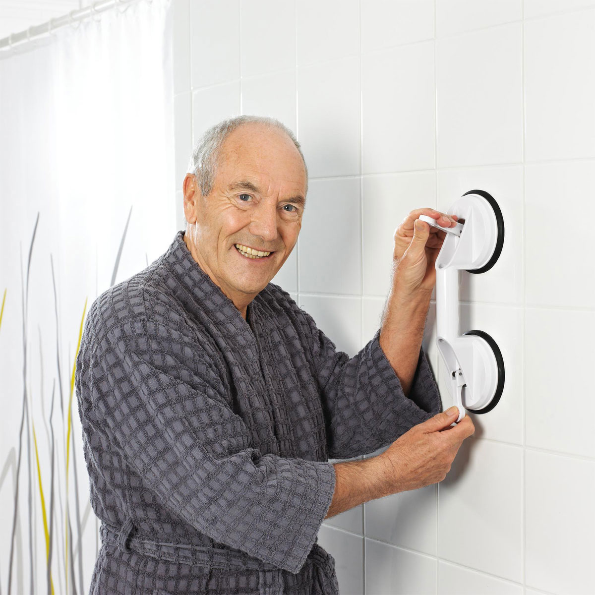 Ridder  Reisesauggriff mit 2 Saugern 32 cm weiß Bild 6