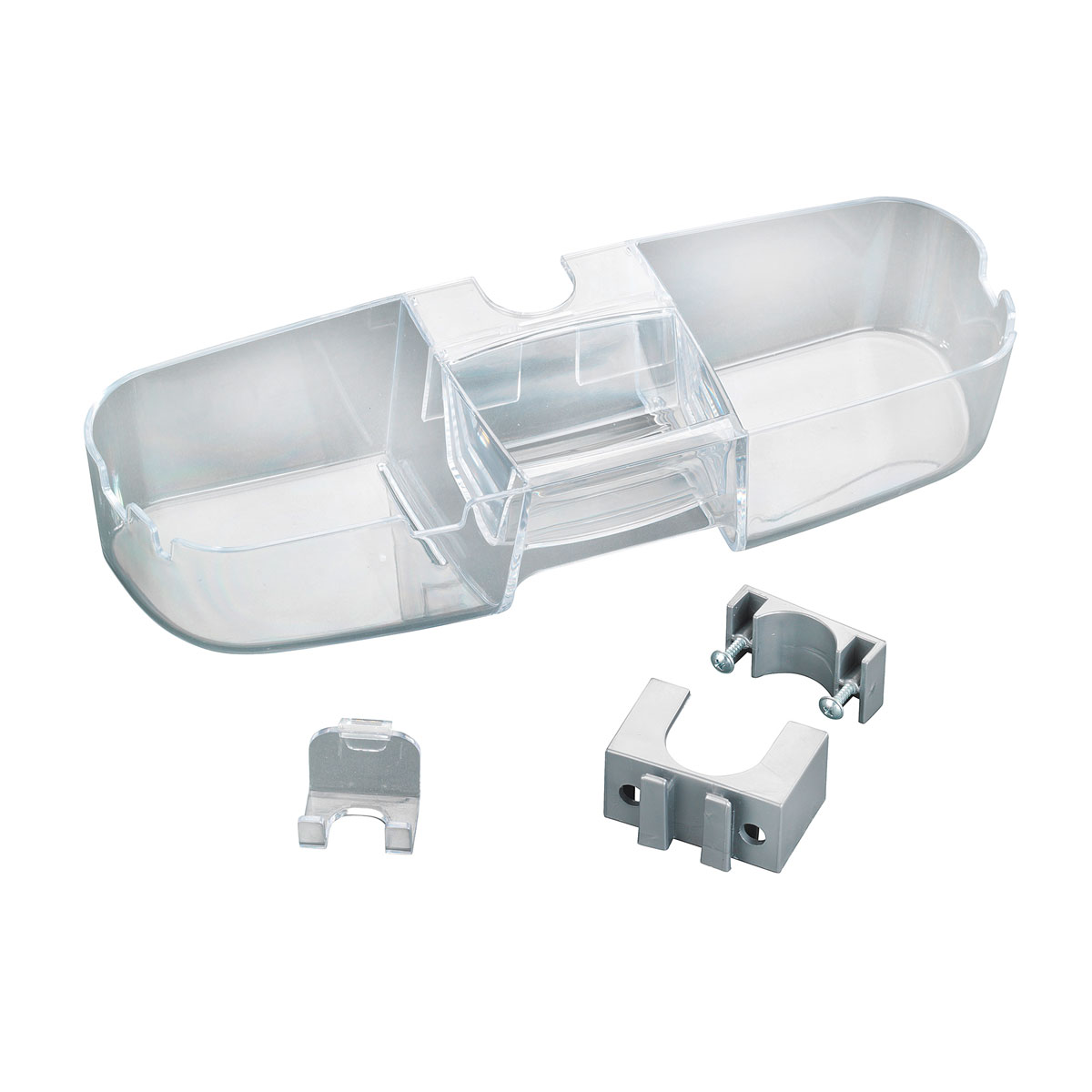 Wenko Duschstangencaddy Premium mit 3 Fächern Bild 1