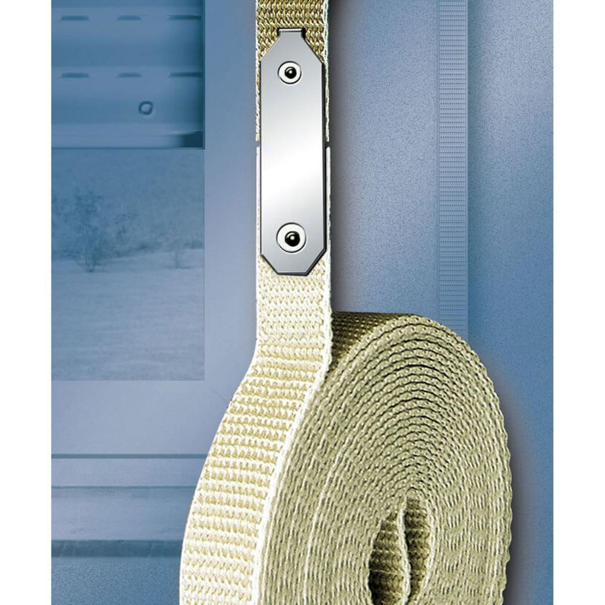 Schellenberg Gurt-Reparatur-Set Maxi 4,3m Gurt-Fix für 23 mm Gurtband beige Bild 3