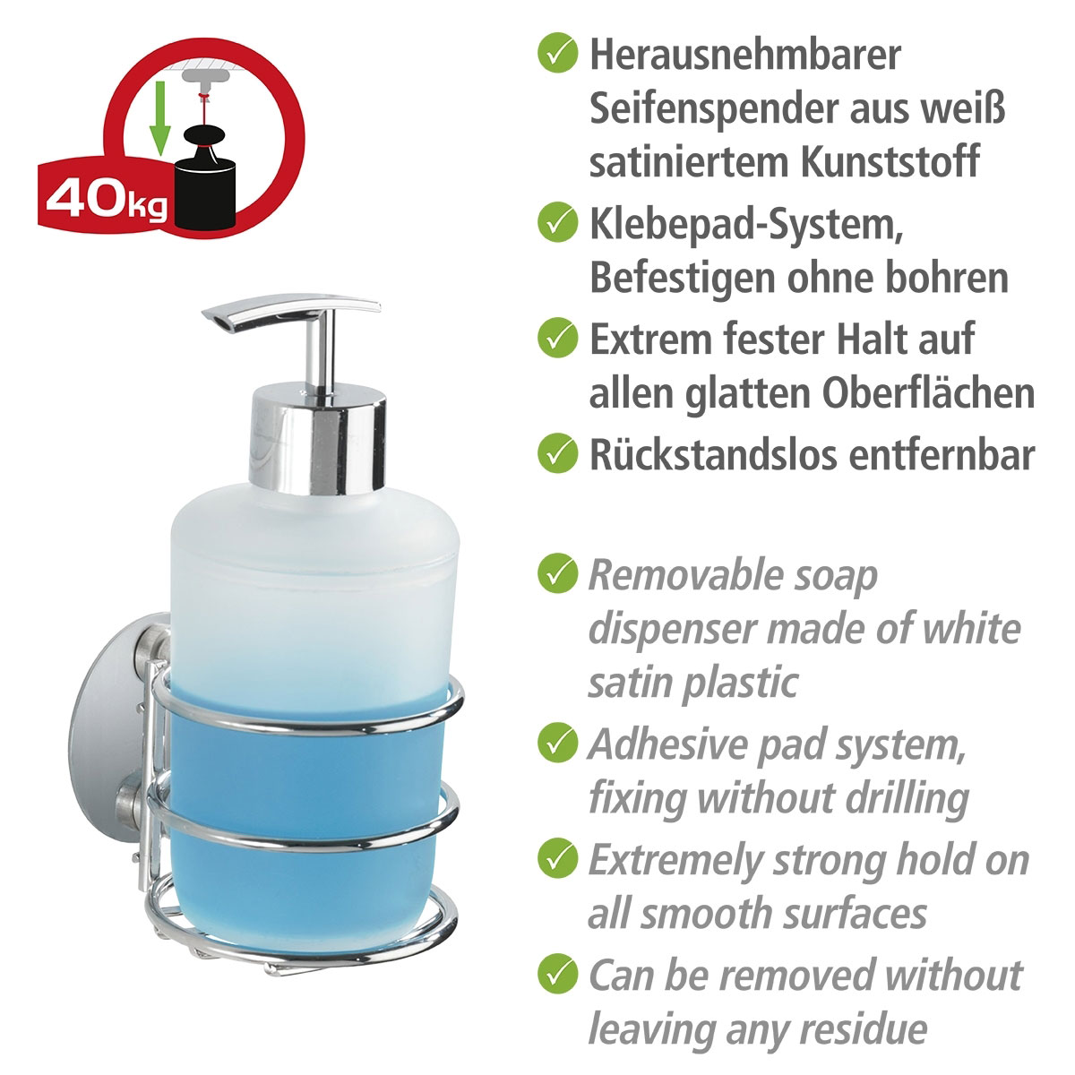 Wenko Turbo-Loc Seifenspender Bild 3