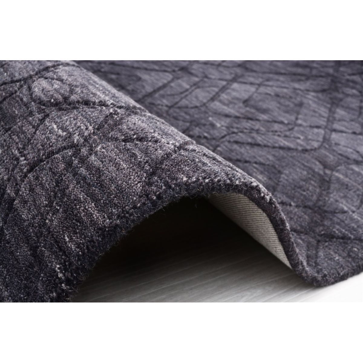 Ganges 610 Schwarz / Grau 80cm x 150cm Bild 3