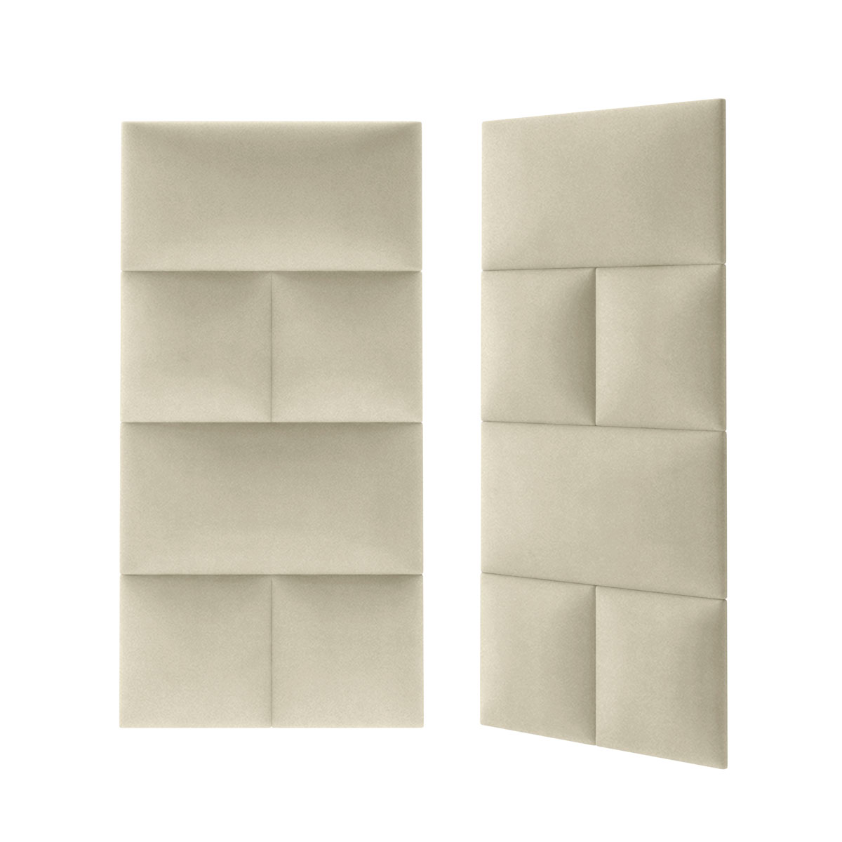 Mollis Polsterpaneele beige 30 x 30 cm Bild 3