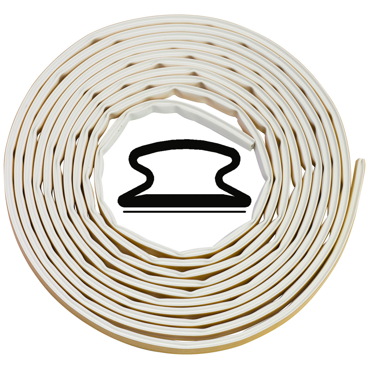 Durabil Selbstklebedichtung weiß 5m