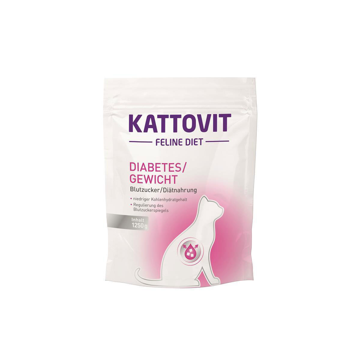 Kattovit  Feline Diet Diabetes/Gewicht 1250g Bild 2