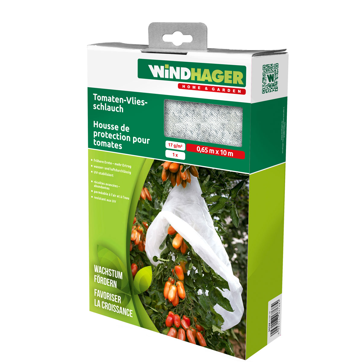 Windhager Tomaten-Vliesschlauch 10 x 0,65m Bild 2