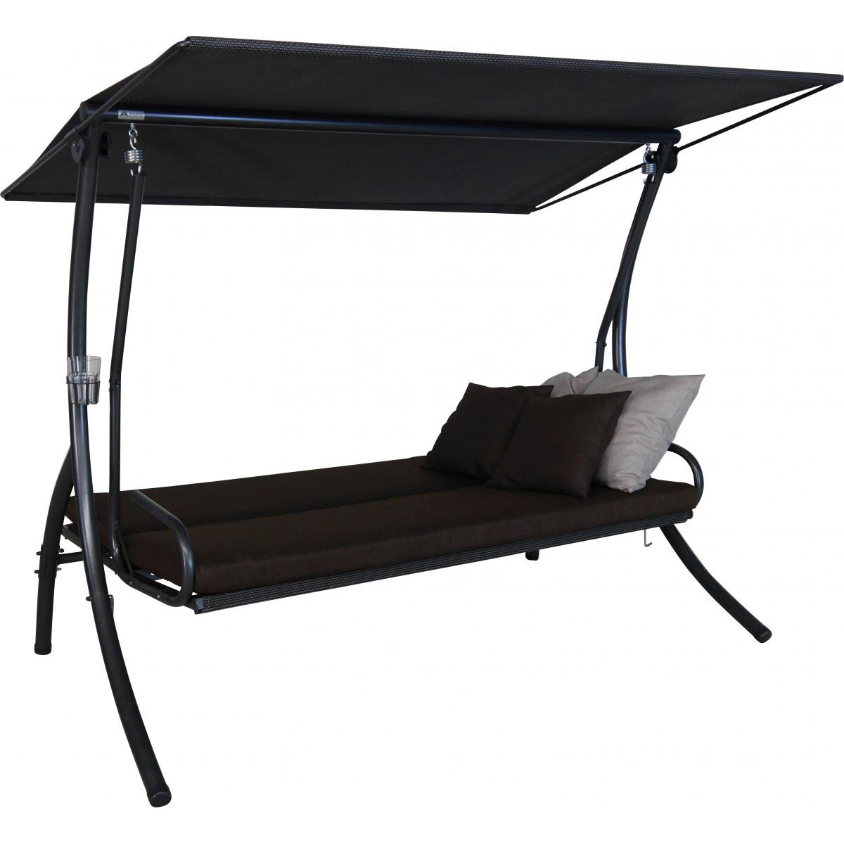 Angerer Freizeitmöbel GmbH Hollywoodschaukel 3-Sitzer Elegance Smart coffee Bild 2