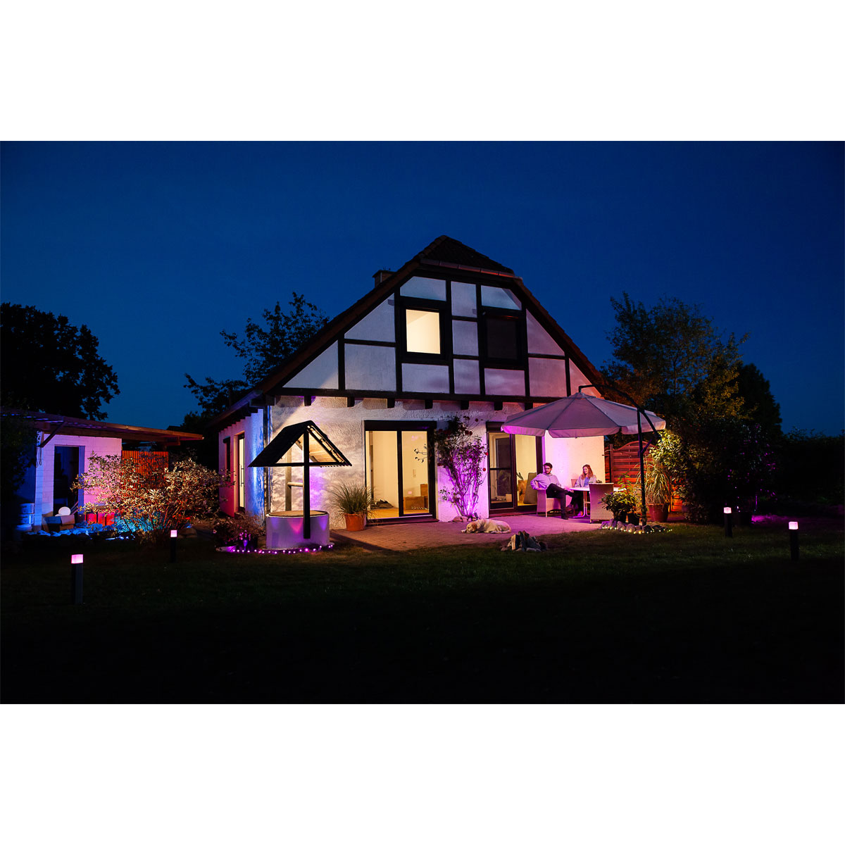 Ledvance SMART+ Außenleuchte Garden Spot 1 Spot mit Anschlusskabel grau Bild 8