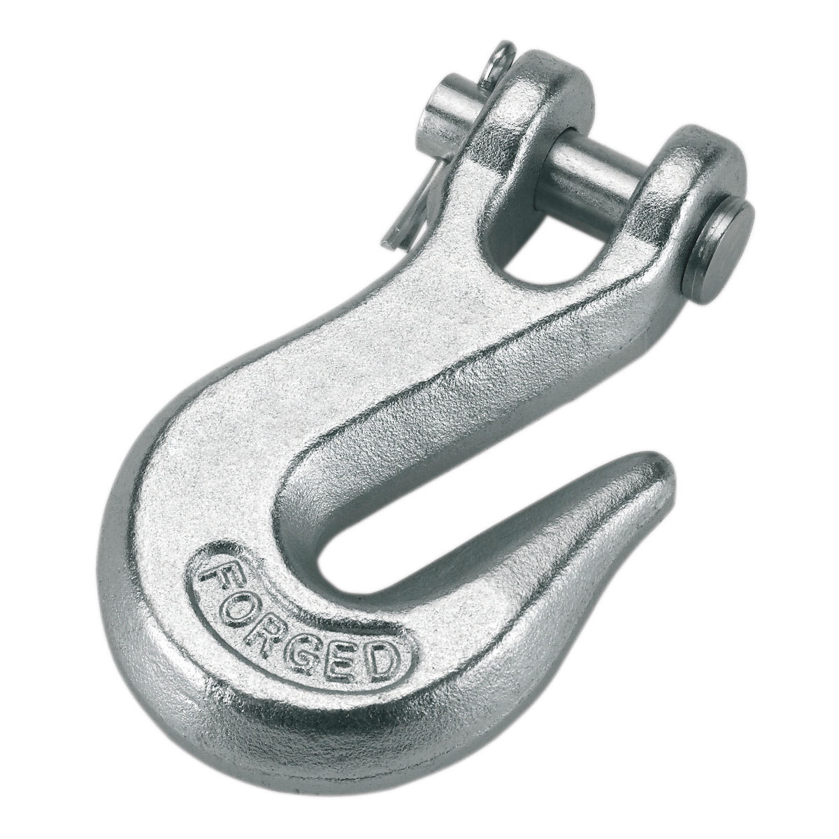 Parallelhaken mit Gabel silber 5/16"