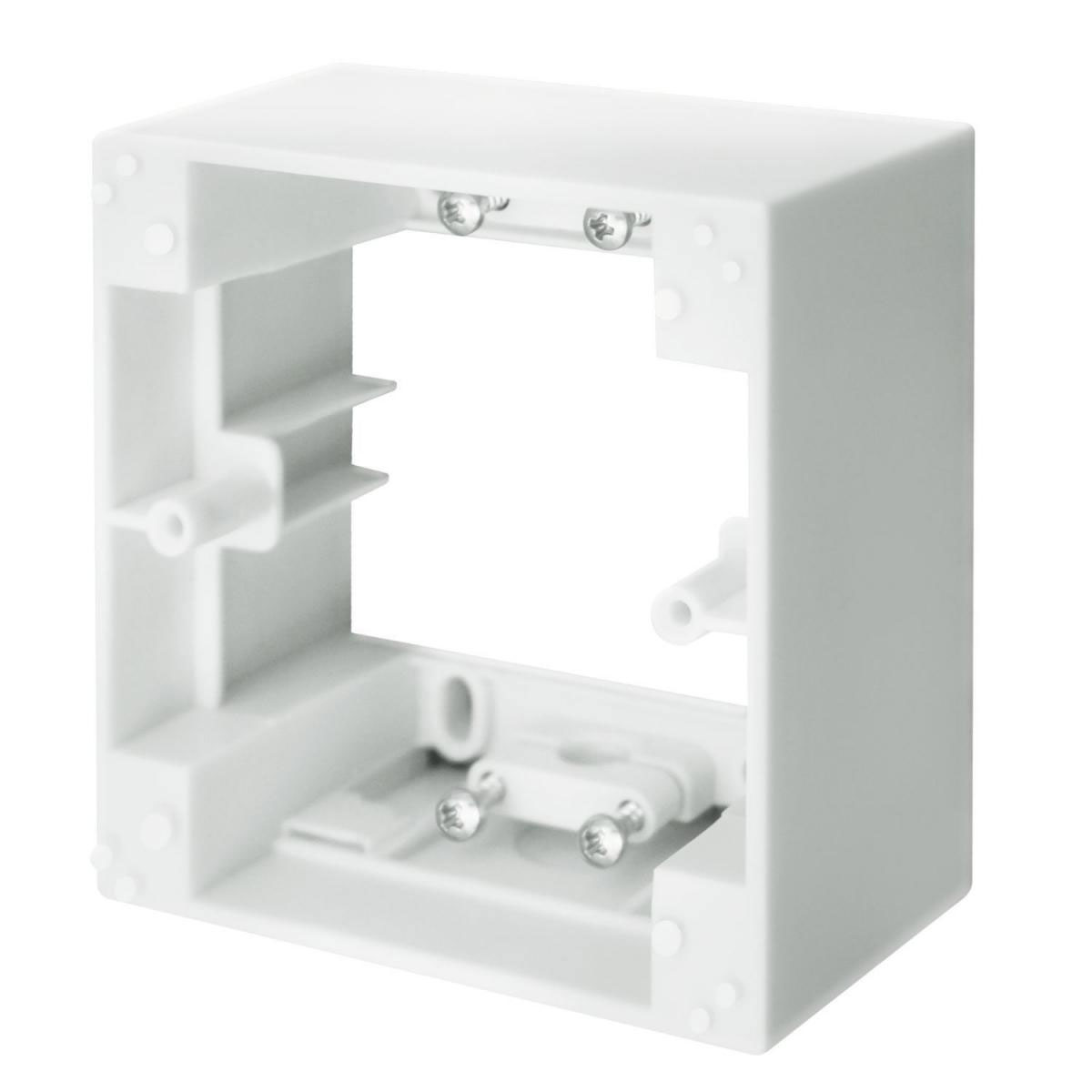 Schellenberg Aufputzrahmen eckig weiss Bild 1