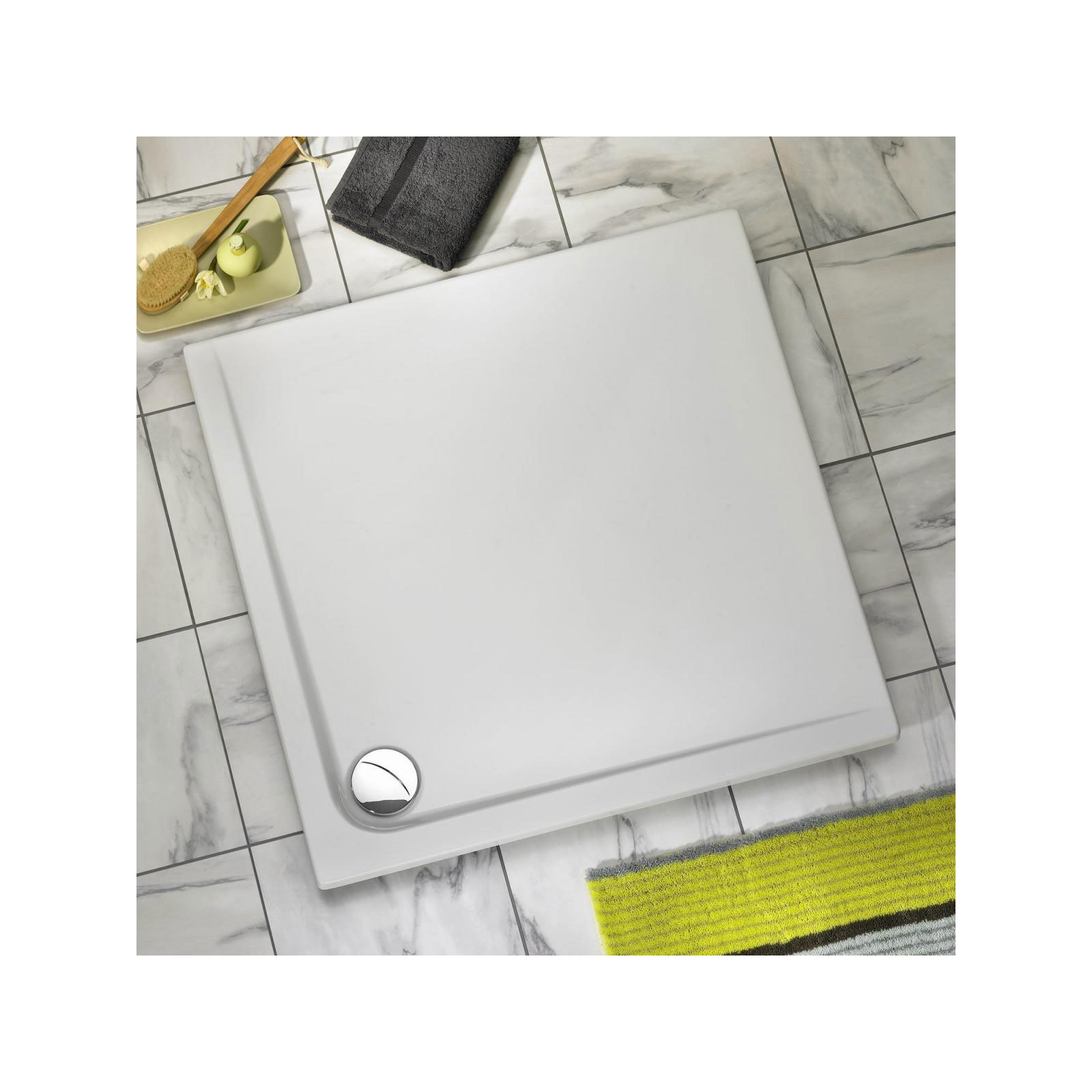 Ottofond Duschwanne Maui Q 90 x 90 x 2,5 cm weiß Bild 2