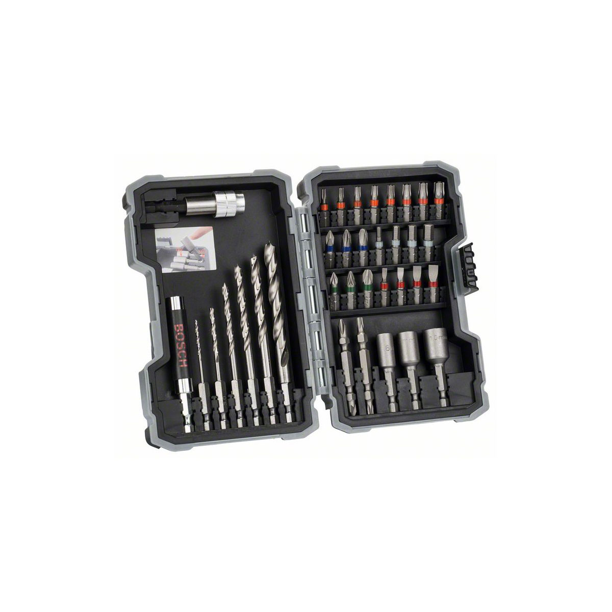 Bosch Professional  Holzbohrer-Set mit Bits 35-teilig Bild 1