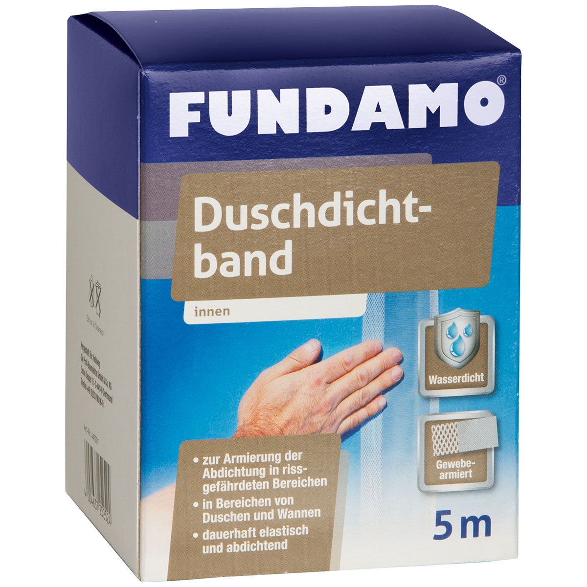 Fundamo Duschdichtband 5 Meter