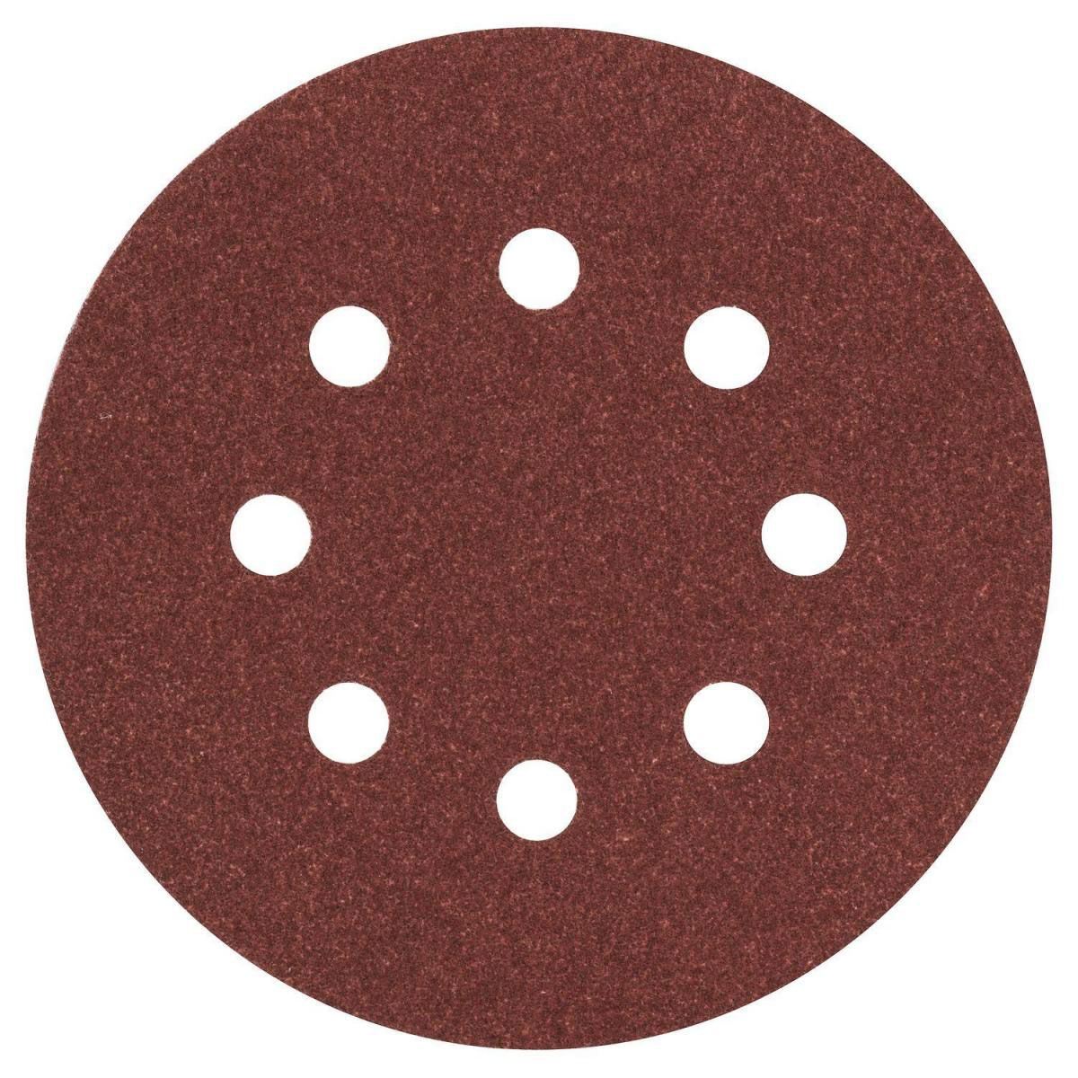 Bosch  DIY Schleifblatt Durchmesser 12,5 cm G120 Klett 5 Stück Bild 1