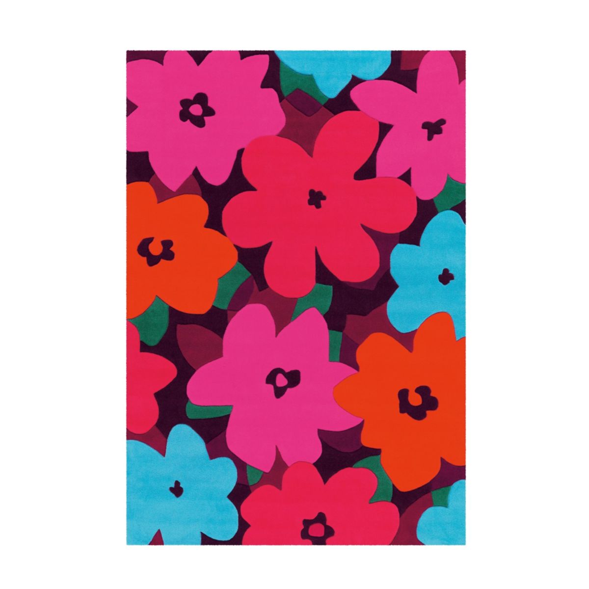 Sam 4135 Multi / Pink Flowers 140cm x 200cm