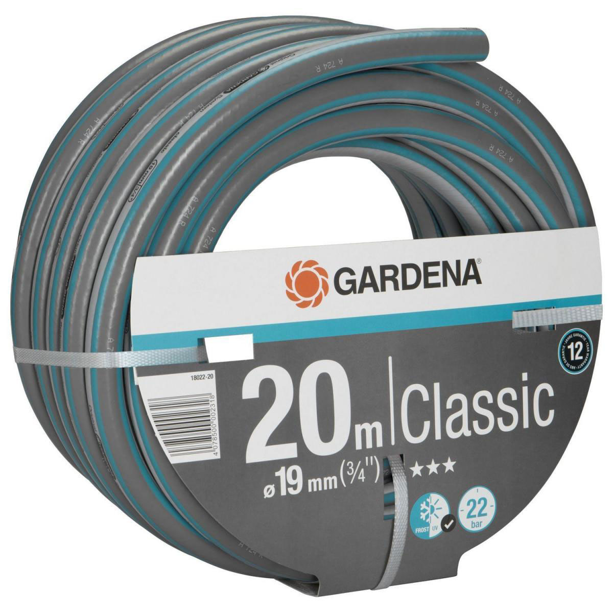 Gardena  Classic Schlauch 19 mm 3/4 20m