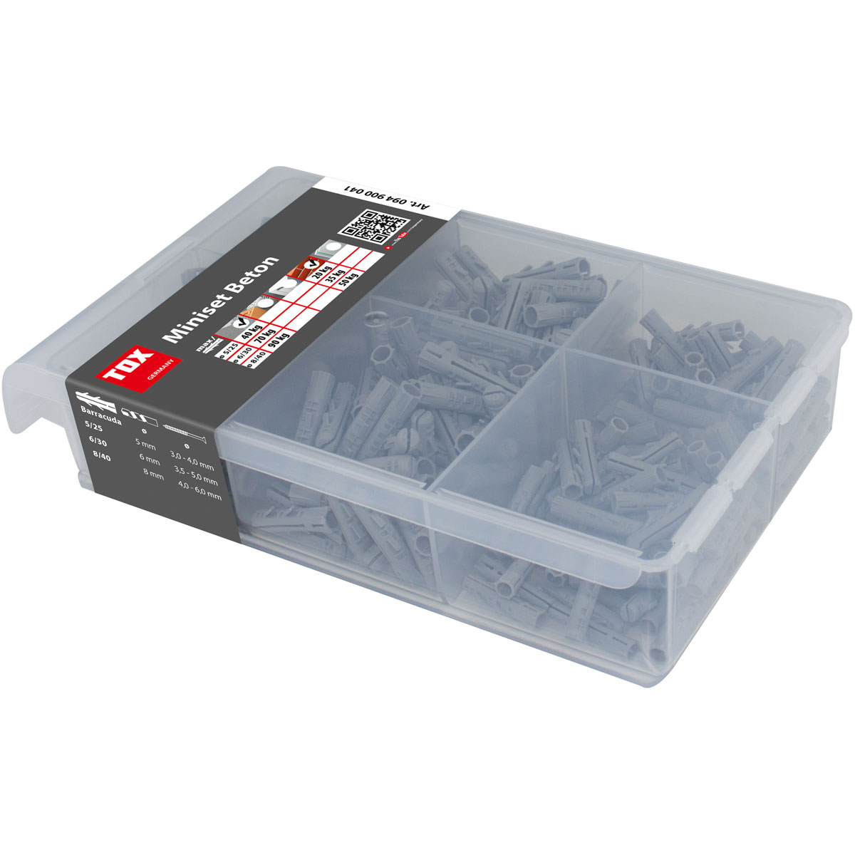 TOX Sortimentsbox Miniset Beton Bild 1