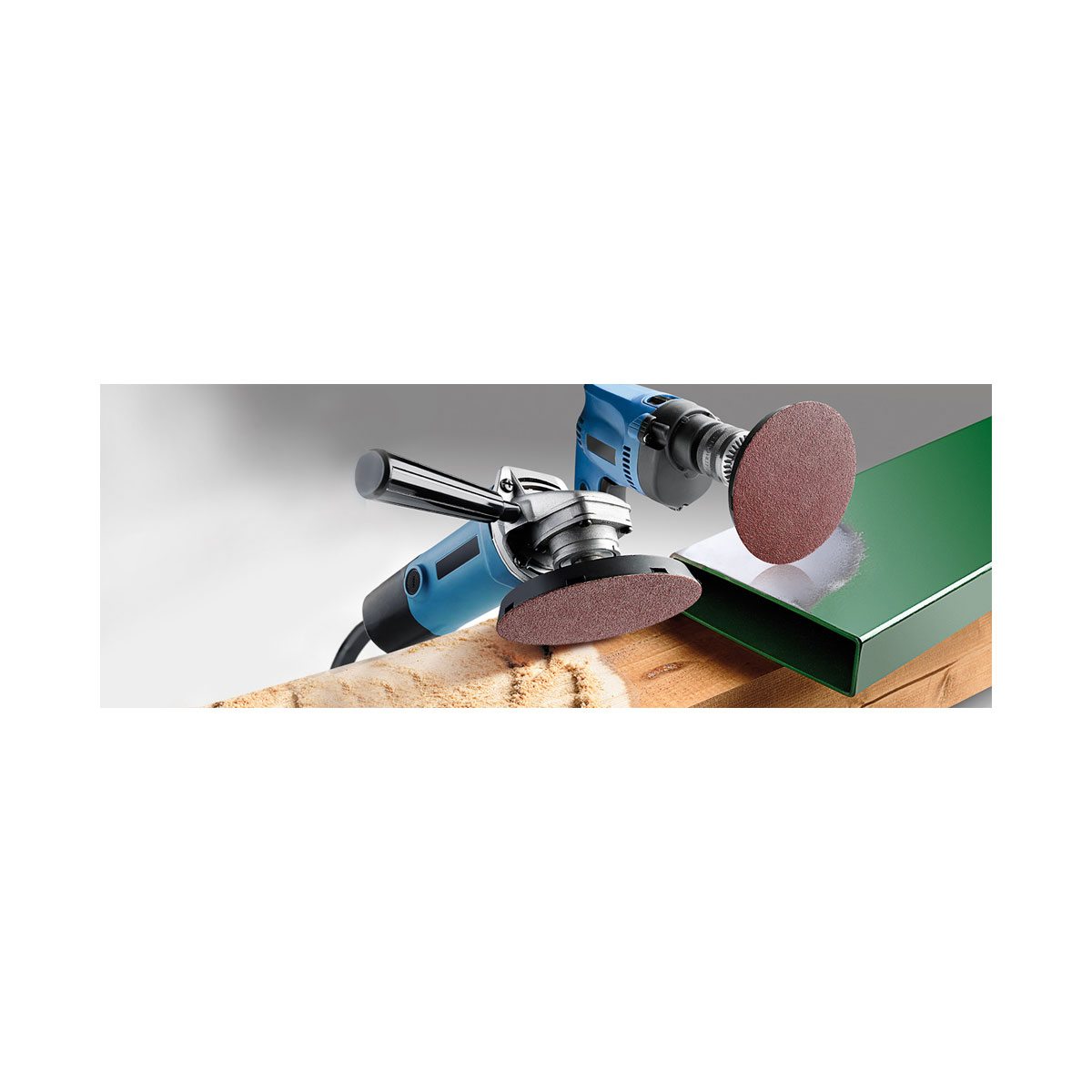 kwb  Schleifscheiben Quick-Stick Holz und Metall Durchmesser 115 mm Bild 4