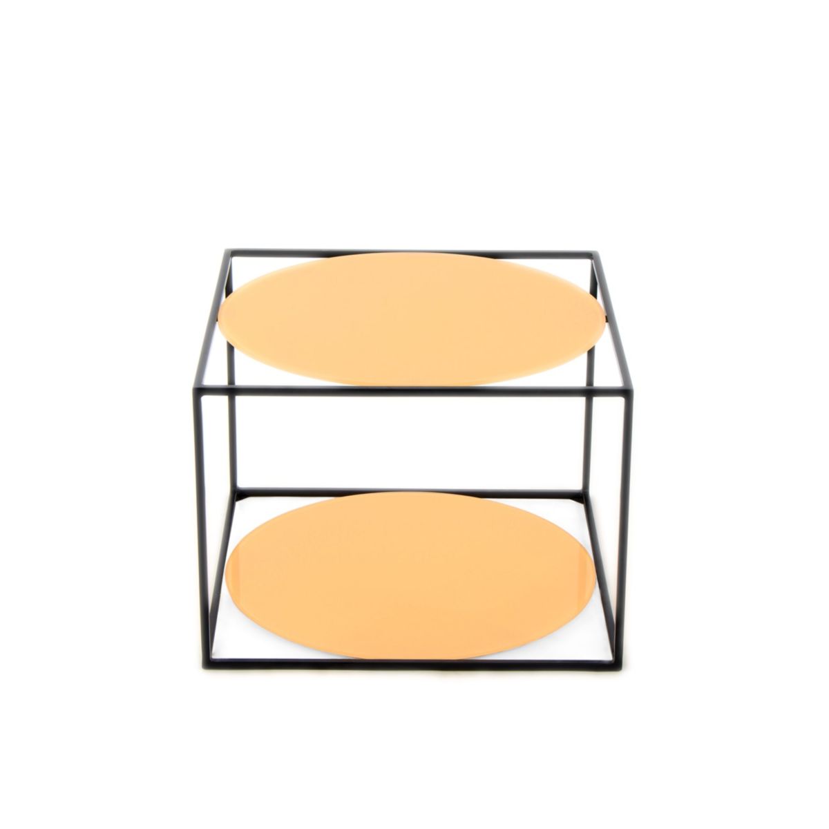 Beistelltisch Cody 110 orange schwarz Bild 2